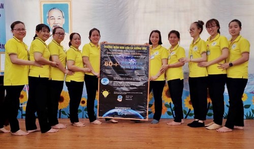 Trường Mầm Non Tham Gia Hưởng Ứng Chiến Dịch Giờ Trái Đất Năm 2024