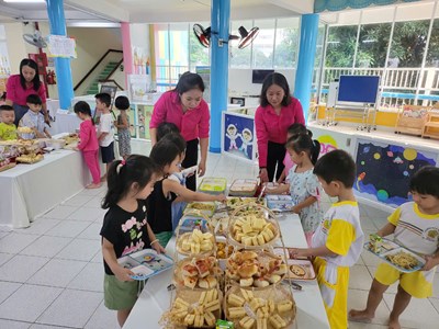 Buffet sáng Khối Chồi