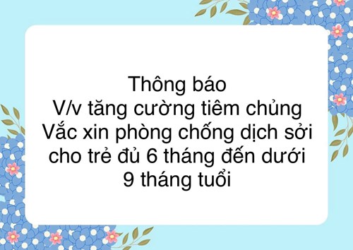 Thông báo