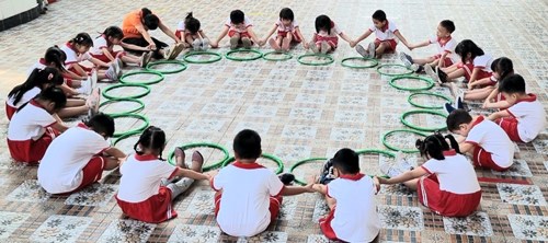 Phát triển thể chất cho trẻ trong trường mầm non.