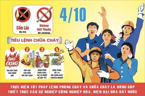 Hưởng ứng  Ngày toàn dân Phòng cháy chữa cháy 04/10/2024 