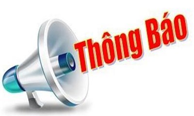 Thông báo các khoản thu tháng 9/2024