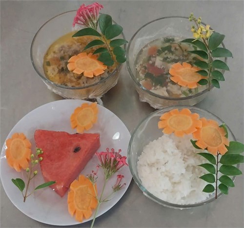 THỰC ĐƠN ĂN TRONG TUẦN (Tuần lễ từ ngày 16 - 12 - 2024 đến ngày 20- 12 - 2024)