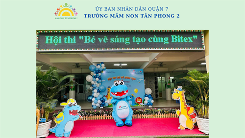 🖍✏️🖌 Hội thi “Bé vẽ sáng tạo cùng Bitex” cấp trường năm học 2023-2024 👨‍🎨👩‍🎨