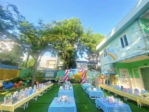 Ngày hội Trưng bày sản phẩm của bé năm học 2024-2025