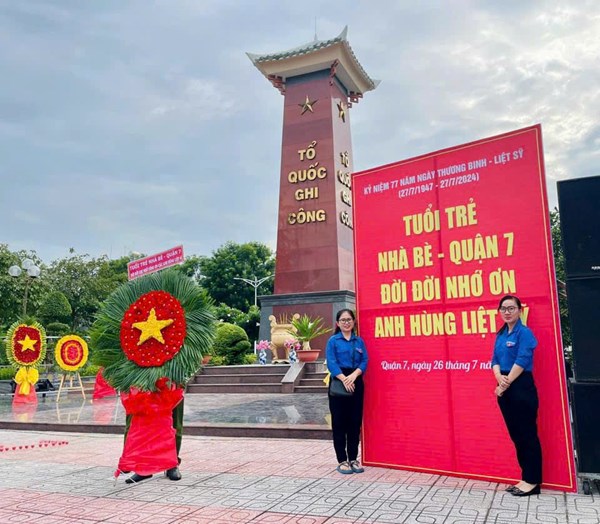 Kỷ niệm 77 năm ngày thương binh - liệt sĩ 27/71947 - 27/7/2024).