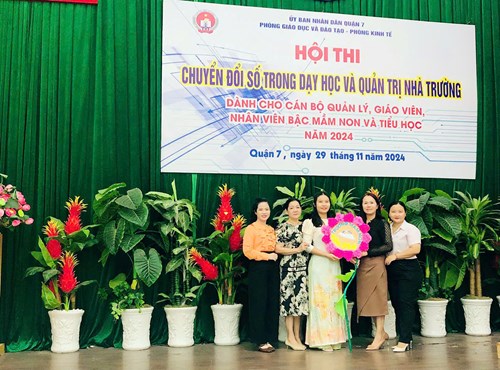 Hội thi Chuyển đổi số trong dạy học và quản trị nhà trường năm 2024