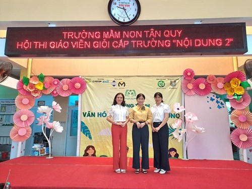 Hội thi giáo viên dạy giỏi cấp trường năm học: 2023-2024