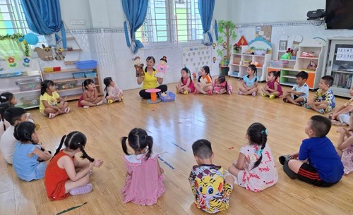 Hoạt động hè của các bé