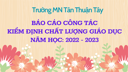 BC TĐG Kiểm định chất lượng 2022-2023