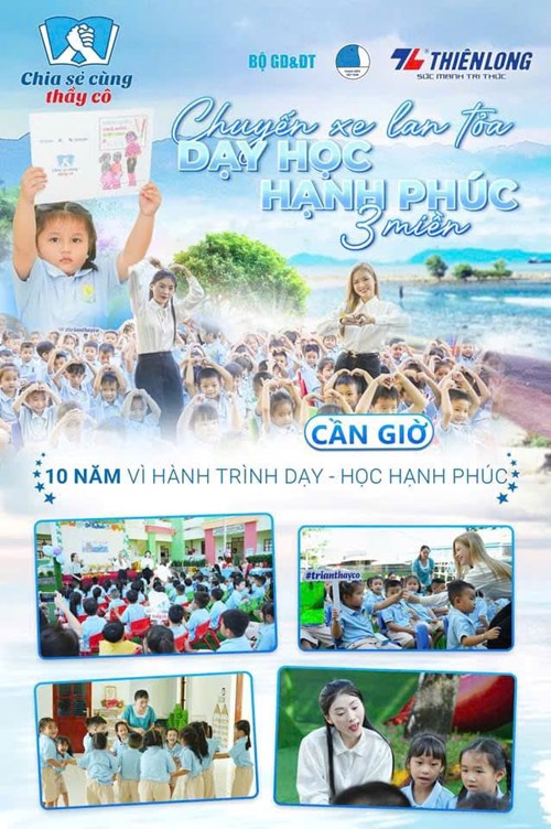 Trường Mầm non Thạnh An vinh dự được Trung ương Hội Liên hiệp thanh niên Việt Nam xét chọn 01 trong 60 giáo viên tiêu biểu, xuất sắc trong 146 đề cử của Hội đồng xét chọn Chương trình  Chia sẻ cùng thầy cô  năm 2024