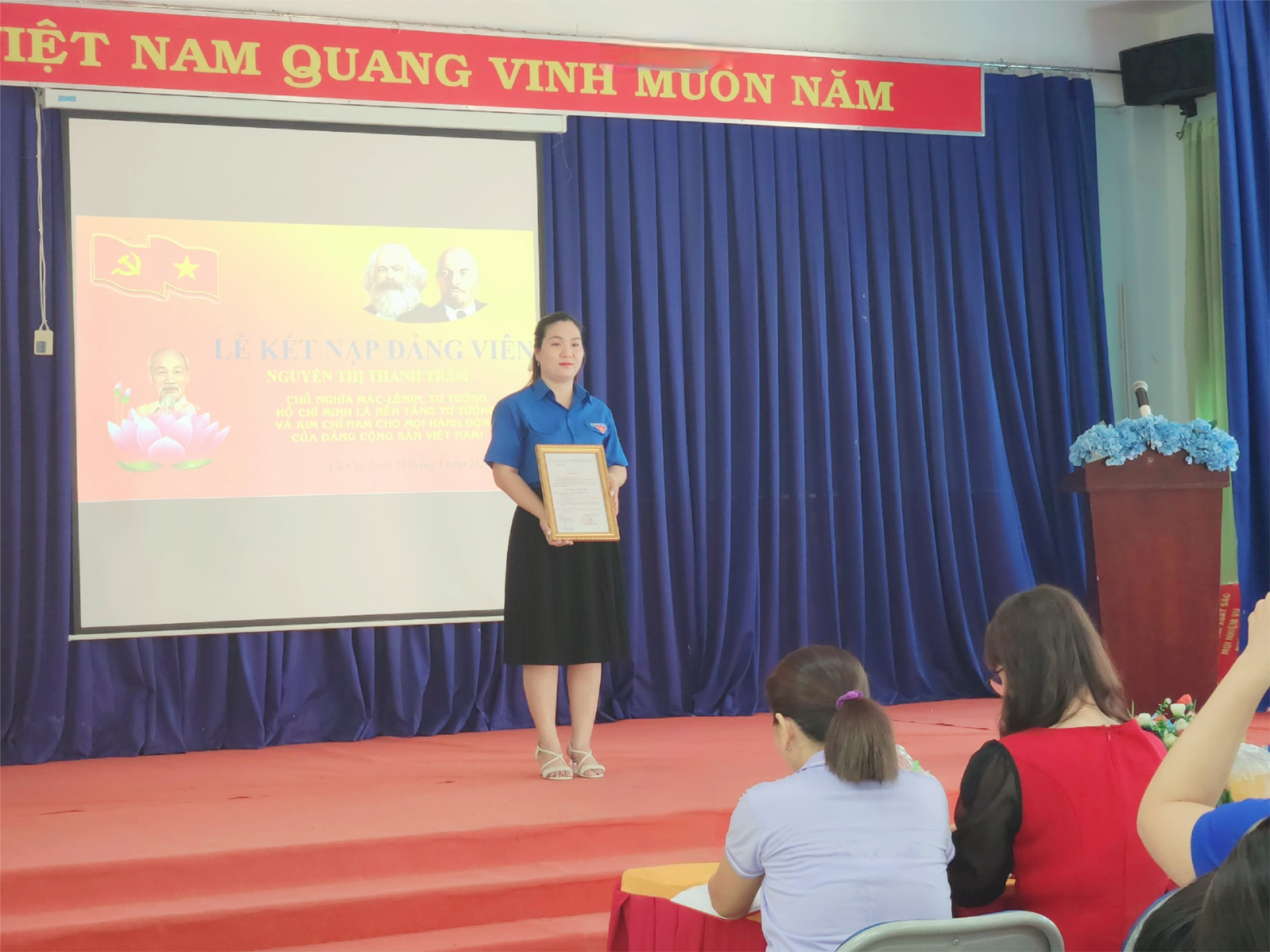 Lễ kết nạp Đảng viên mới 2024