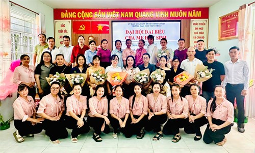 Trường Mầm non Thủy Tiên 2 tổ chức Đại hội Cha mẹ học sinh năm học 2024-2025