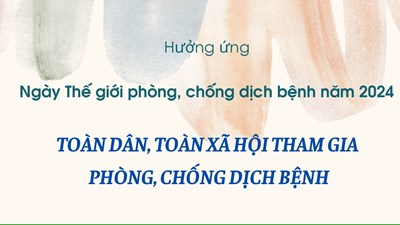 Hưởng ứng Ngày Quốc tế phòng chống dịch bệnh  27/12/2024