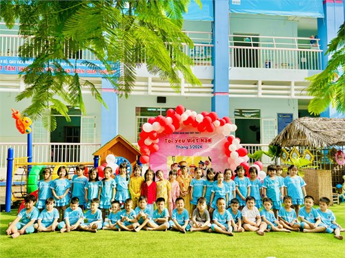 Một số hoạt động của trường MN Thủy Tiên 2 thực hiện chuyên đề  Tôi yêu Việt Nam 