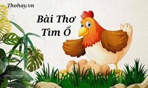 Bài thơ:  Tìm ổ 