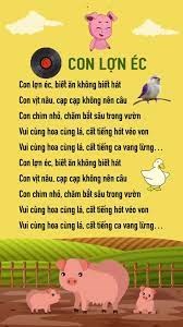 Bài hát:  Con lợn éc 