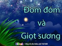 Câu chuyện:  Đom đóm và giọt sương 