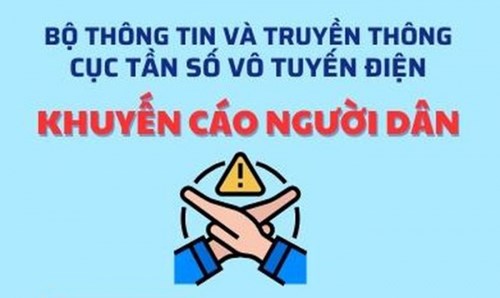 Tuyên truyền không quảng cáo, kinh doanh, sử dụng thiết bị vô tuyến điện bất hợp pháp