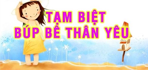 Bài hát:  Tạm biệt búp bê thân yêu 