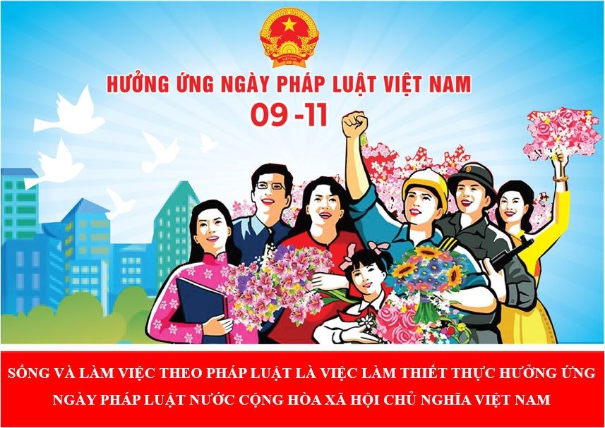 Hưởng ứng ngày pháp luật việt nam 9-11