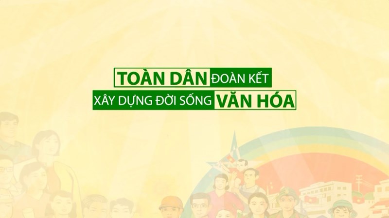 Trường Mầm non Thủy Tiên thực hiện phong trào  Toàn dân đoàn kết xây dựng đời sống văn hóa  năm 2024