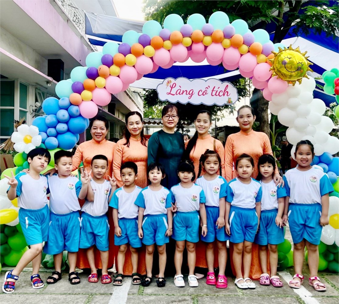 Trường Mầm non Tuổi Hồng tham gia ngày hội “Bé thơ đọc sách, kể chuyện mầm non” do Phòng Giáo dục và Đào tạo Quận 1 tổ chức.