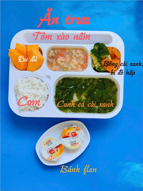 Kế hoạch thực đơn tuần 3 tháng 10 năm 2024 (Từ 14/10/2024 - 18/10/2024)