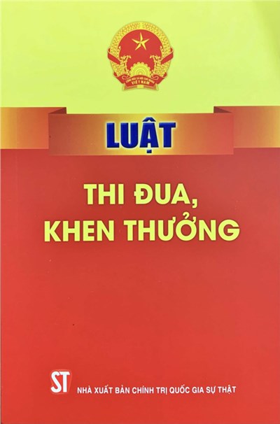 Trường Mầm non Tuổi Thơ 7 công khai luật Thi đua - Khen thưởng số 06/2022/QH15 của Quốc Hội