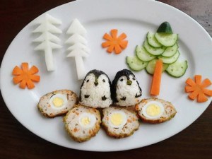 Trường Mầm non Tuổi Thơ 7 giới thiệu bài viết về  Các cách trang trí món ăn cho bé thật đơn giản 