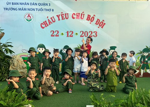 Bé tìm hiểu về ngày quân đội nhân dân Việt Nam 22-12