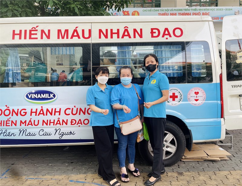 🌈Sáng ngày 21/01/2024, Công đoàn viên Trường Mầm non Tuổi Thơ tích cực tham gia hiến máu tình nguyện đợt 1 năm 2024🌻🌻
