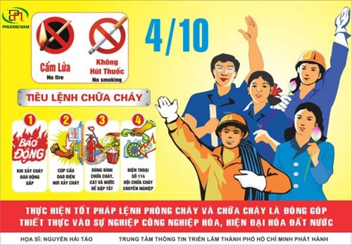 Hưởng ứng  NGÀY TOÀN DÂN PHÒNG CHÁY CHỮA CHÁY - 4/10 