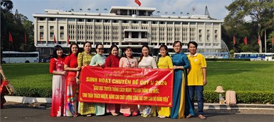 Hành trình về nguồn tìm hiểu Di tích lịch sử Dinh Độc lập