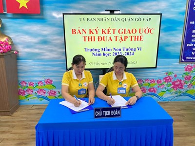 Hội nghị Viên chức và người lao động năm học 2023 - 2024