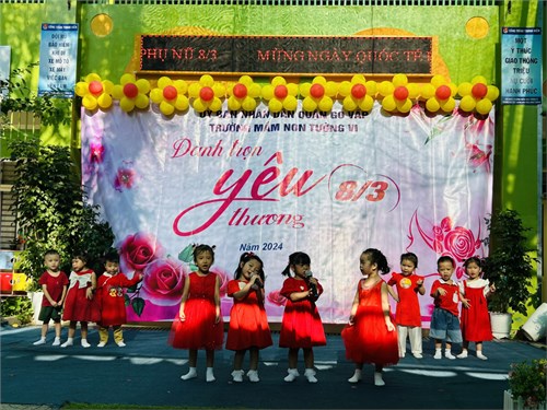 Lễ hội 8/3 - chủ đề  dành trọn yêu thương 