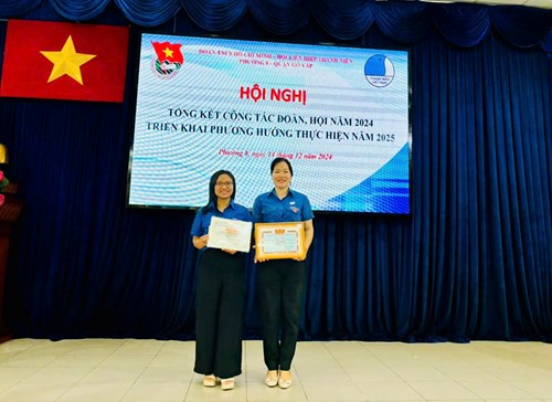 Chi đoàn Trường Mầm non Vàng Anh tham gia Hội nghị Tổng kết công tác Đoàn, Hội năm 2024 và triển khai phương hướng thực hiện năm 2025
