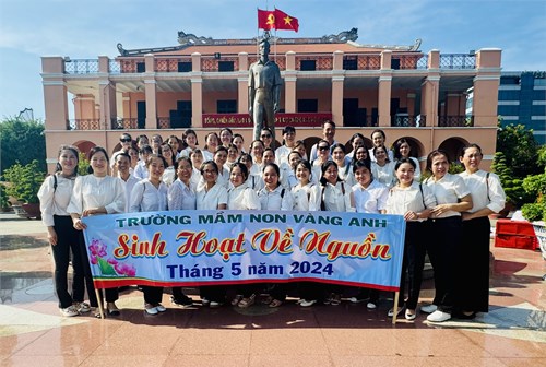 Ngày 11 tháng 5 năm 2024, chi bộ phối hợp cùng công đoàn trường Mầm non vàng Anh đã tổ chức cho đảng viên và công đoàn viên đến thăm Bến Nhà Rồng và Bảo tàng Hồ Chí Minh