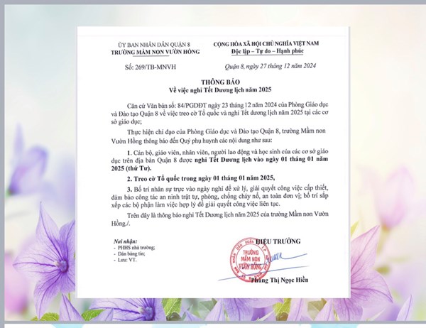 Thông báo