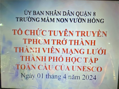 Thành phố Hồ Chí Minh trở thành thành viên Mạng lưới Thành phố học tập toàn cầu của UNESCO