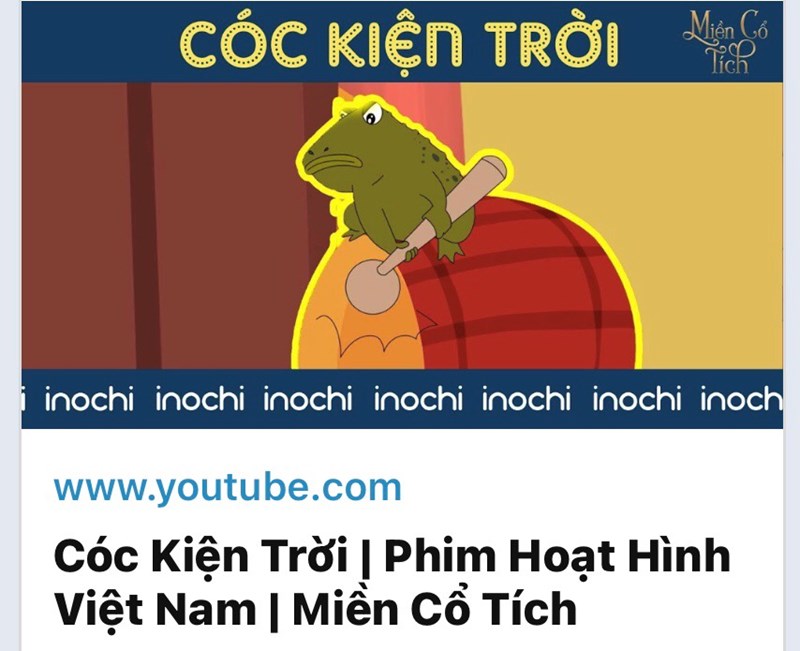 Truyện cổ tích Việt Nam  CÓC KIỆN TRỜI 