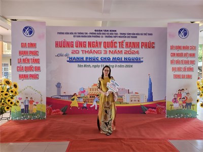 Sáng ngày 11/3/2024, Đại diện Trường MN Vườn Hồng tham dự  Hội nghị truyền thông hưởng ứng Ngày quốc tế hạnh phúc 20/03/2024 với chủ đề  Hạnh phúc cho mọi người .