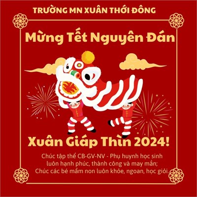 Mừng tết nguyên đán - xuân giáp thìn 2024