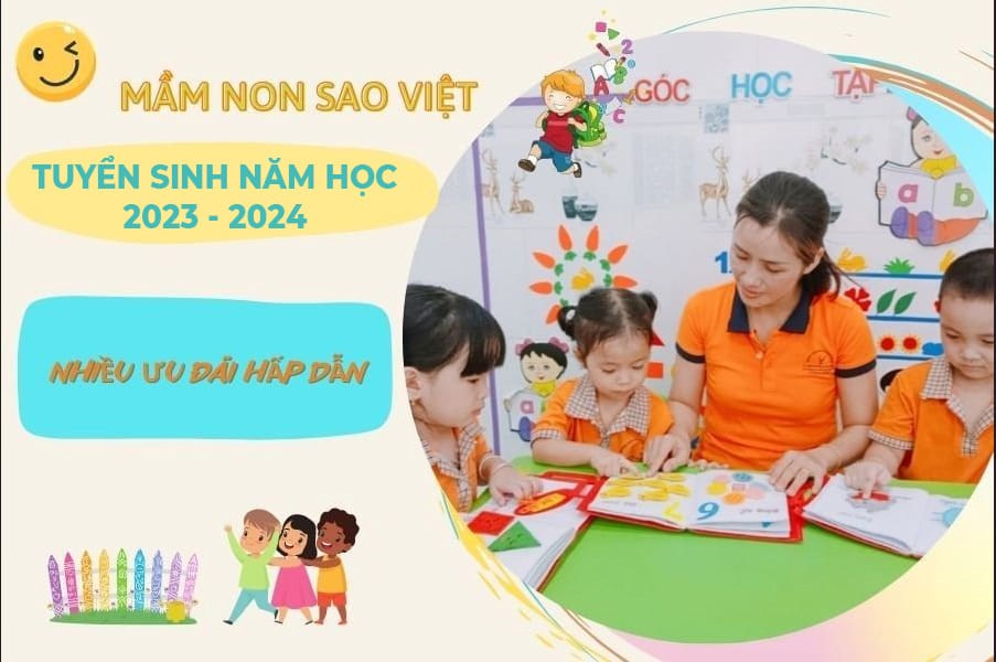 Thông báo tuyển sinh các bé từ 14 tháng đến 5 tuổi 🔊