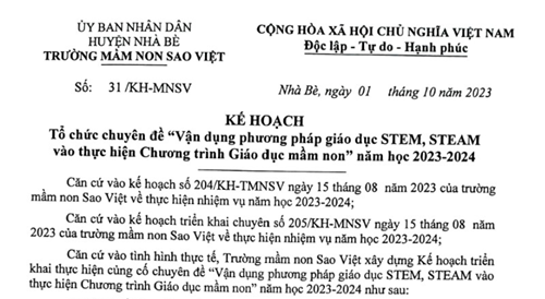 Chuyên Đề Vận Dụng Phương Pháp STEAM,STEM