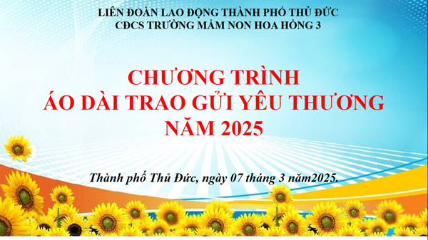 Chương trình   Áo dài - Trao gửi yêu thương  năm 2025