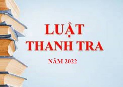 Luật Thanh tra năm 2022