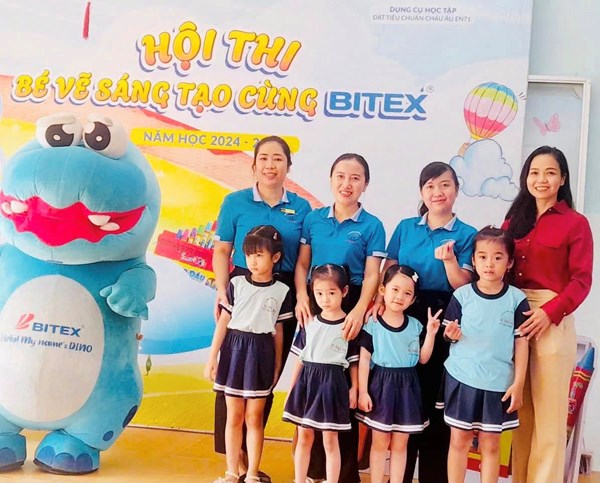 Hội thi  Bé vẽ sáng tạo cùng Bitex” năm học 2024-2025