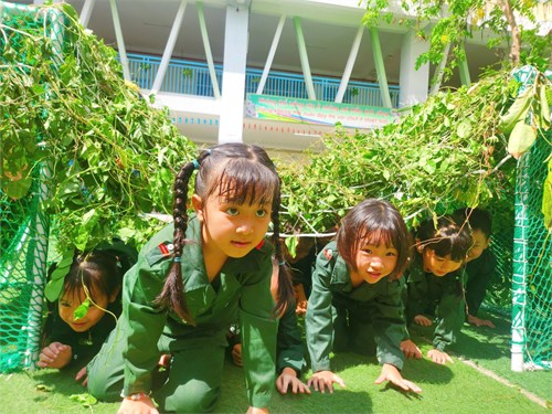 Hoạt động Chào mừng Đại lễ 30/4 – Các chiến sĩ tí hon