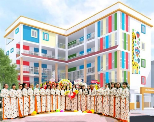 Trường Mầm non 2B 39 năm thành lập và phát triển.